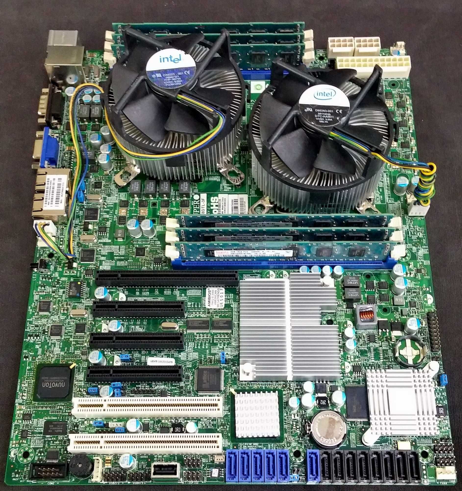 серверы SuperMicro X8DTL-3F X8QB6 Sun Oracle X4470 Cisco UCS C460 M4