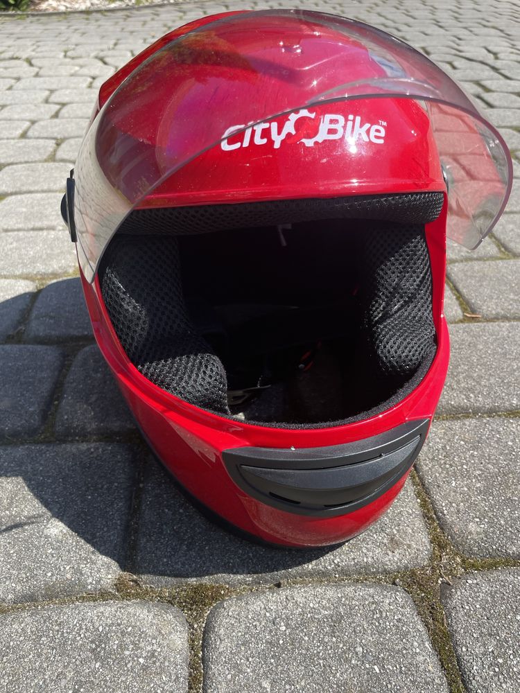 Kask motocyklowy citybike rozmiar s