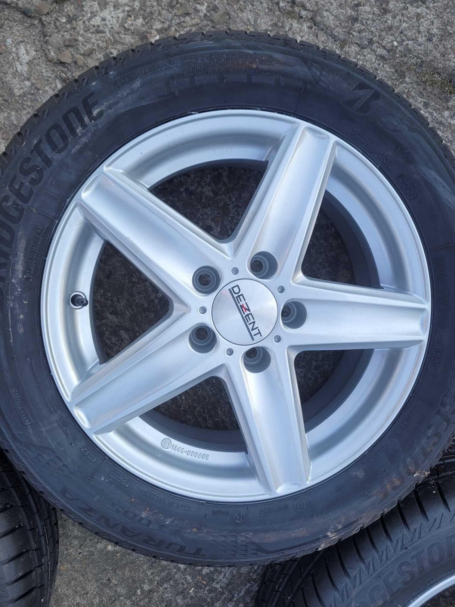 a007  koła letnie 205/55/16 5x112 16" 91h