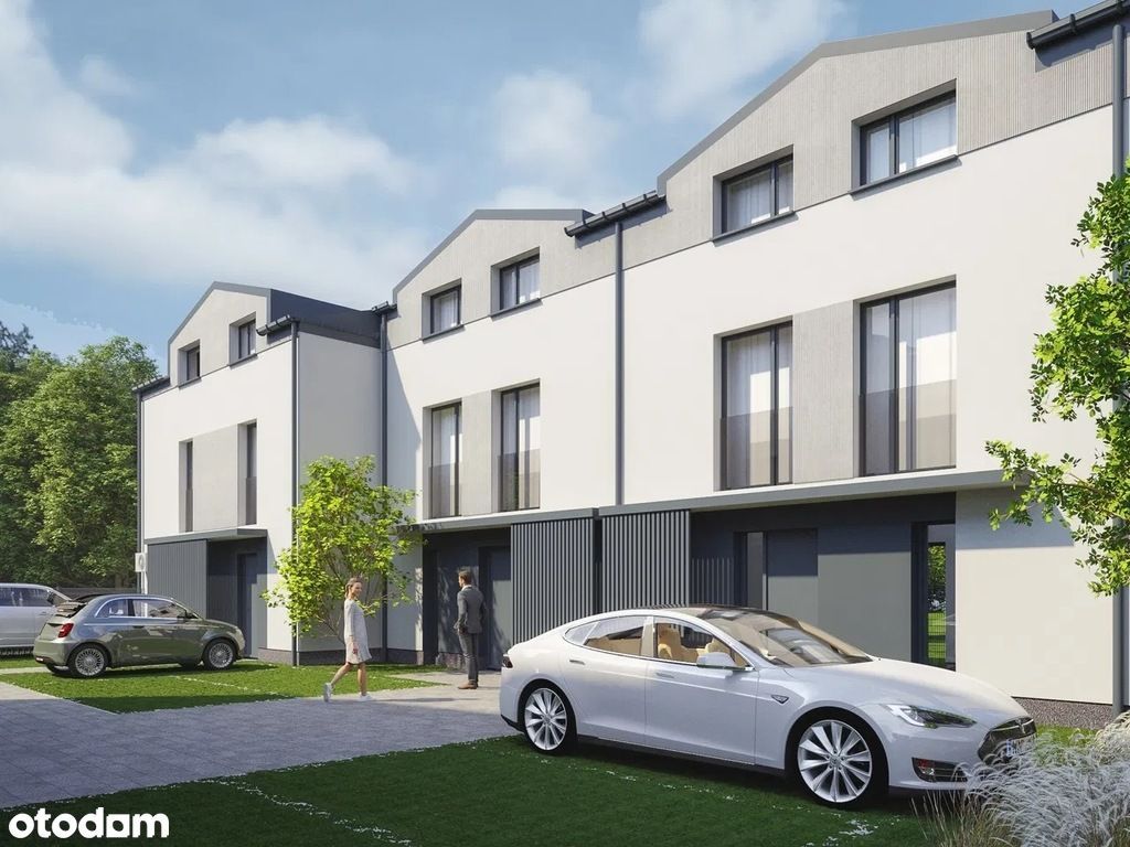 Nowy dom szeregowy Warszawa Wawer 122 m²