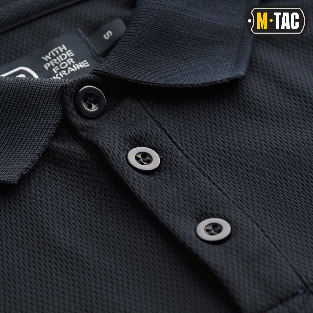 Поло тактичне термо M-Tac Elite Coolmax dark navy blue