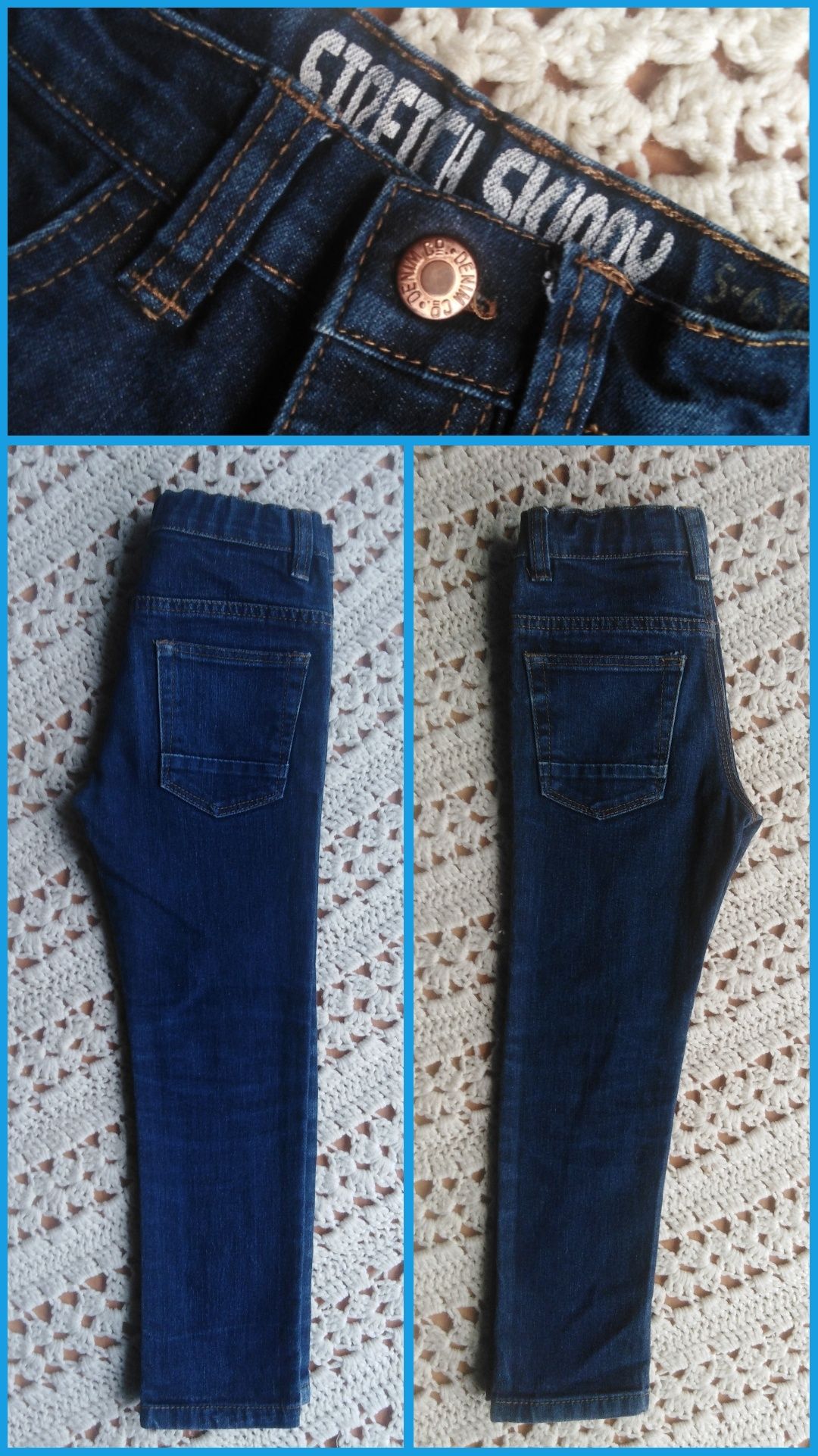 Spodnie jeansowe - Denim Co - r:116cm