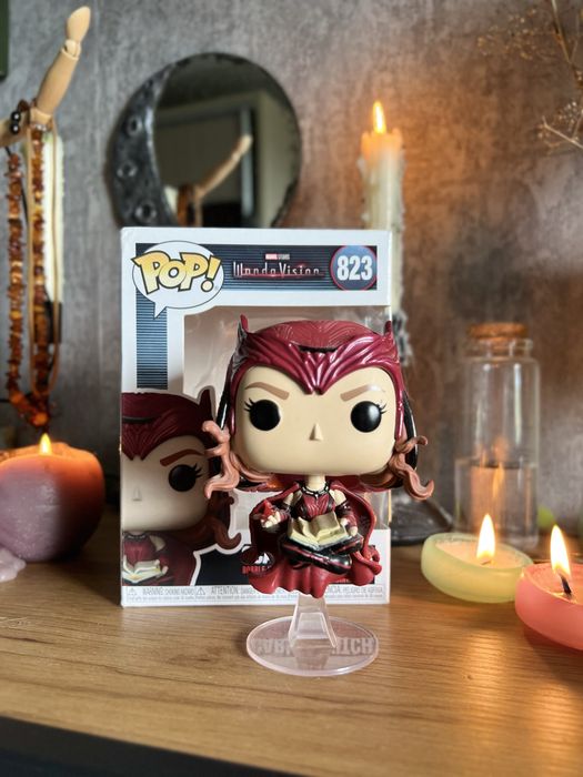 Фанко поп Ванда/Багряна відьма/Scarlet witch 823 Marvel