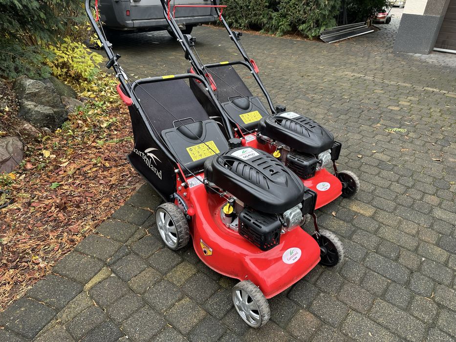 Kosiarka spalinowa z koszem jak nowa łożyskowane koła