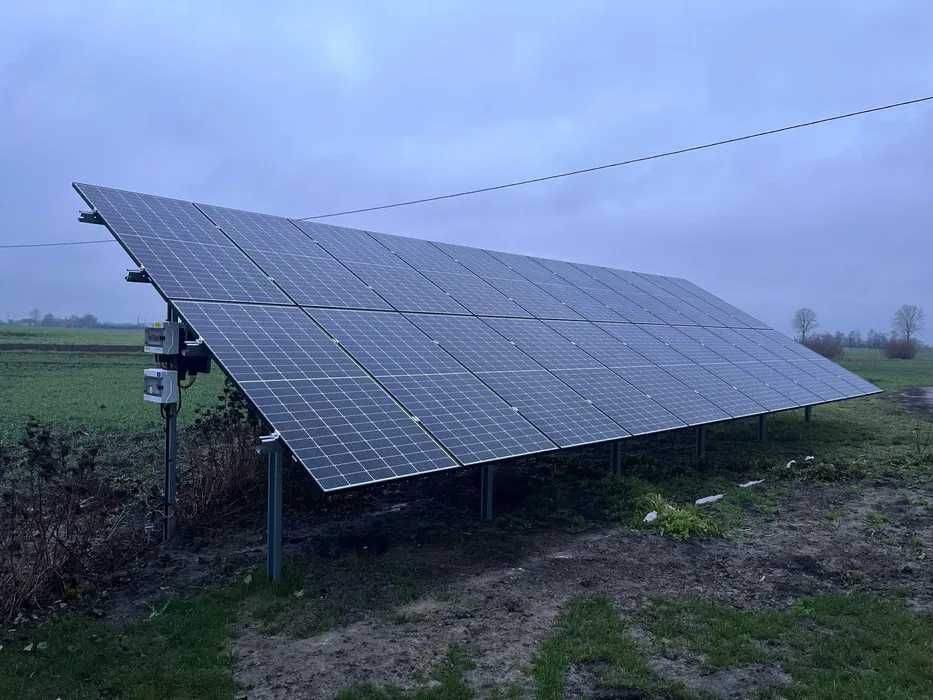 Wiosenna Promocja !!  Instalacja fotowoltaiczna Fotowoltaika grunt 6kW