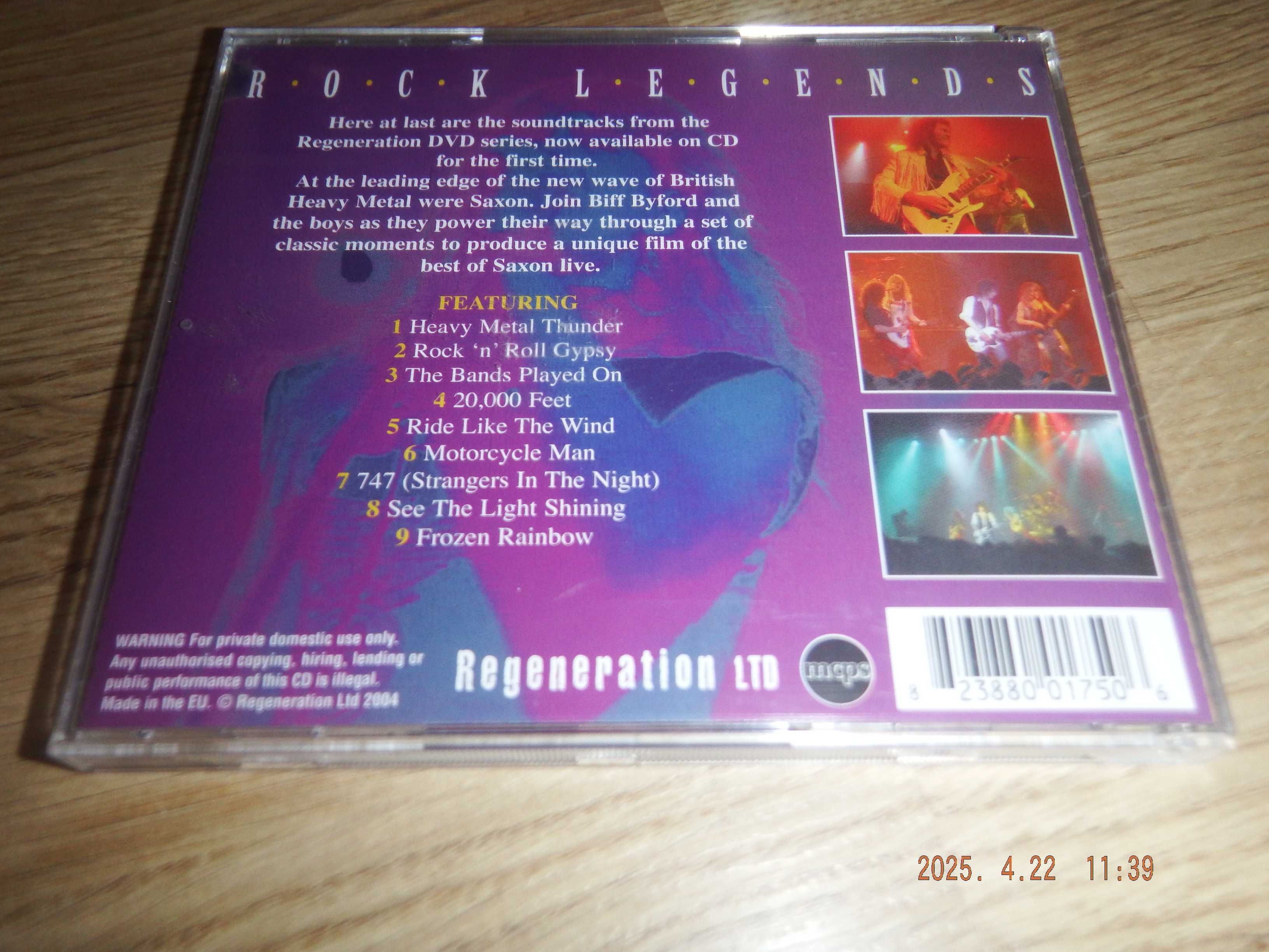 SAXON - Rock legends