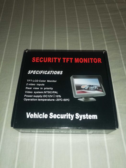 Monitor LCD 4.3'' para automóvel 12VDC