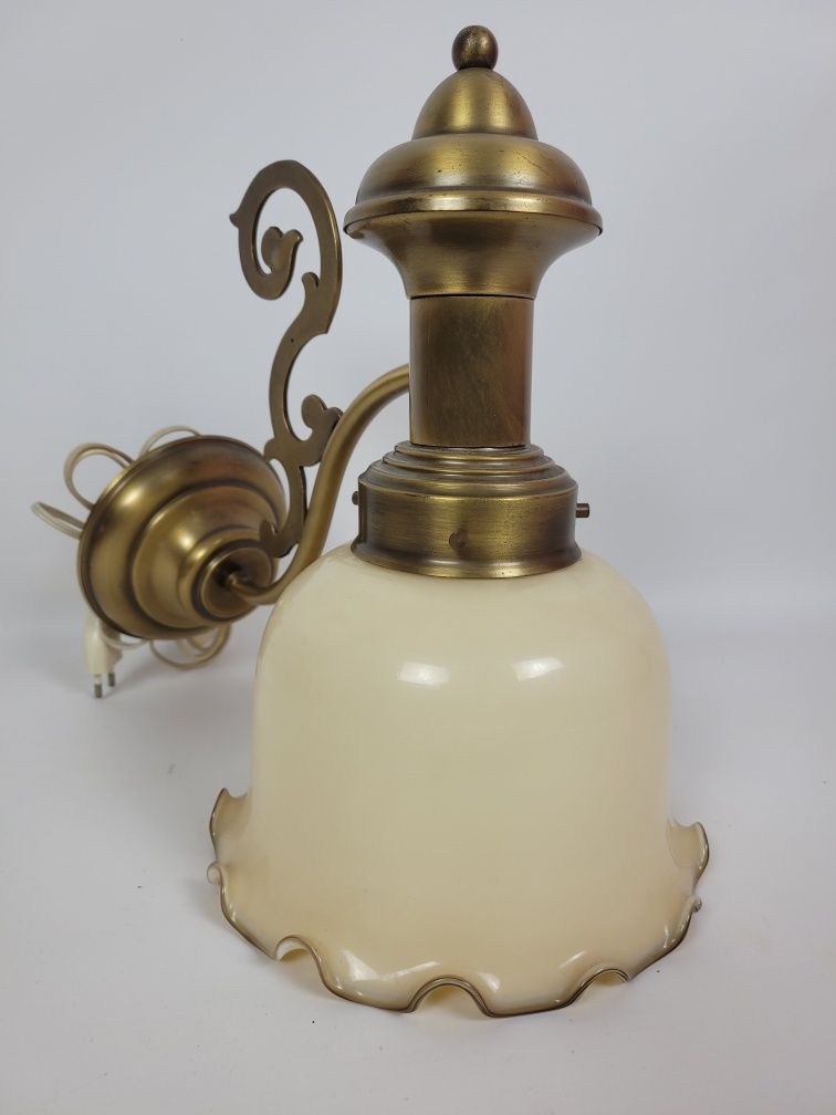 Kinkiet vintage konwalia