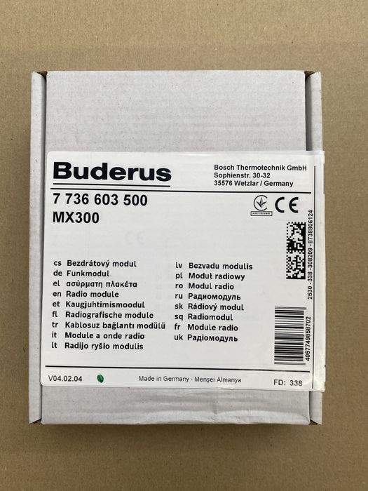 Moduł internetowy Buderus MX300