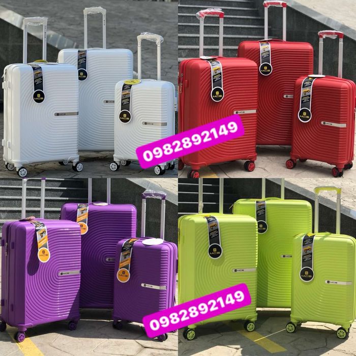 Разные размеры и модельки!Чемодан полипропилен на колесах,валіза,сумк