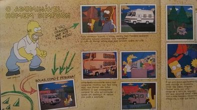 Caderneta Panini Simpsons - 1991