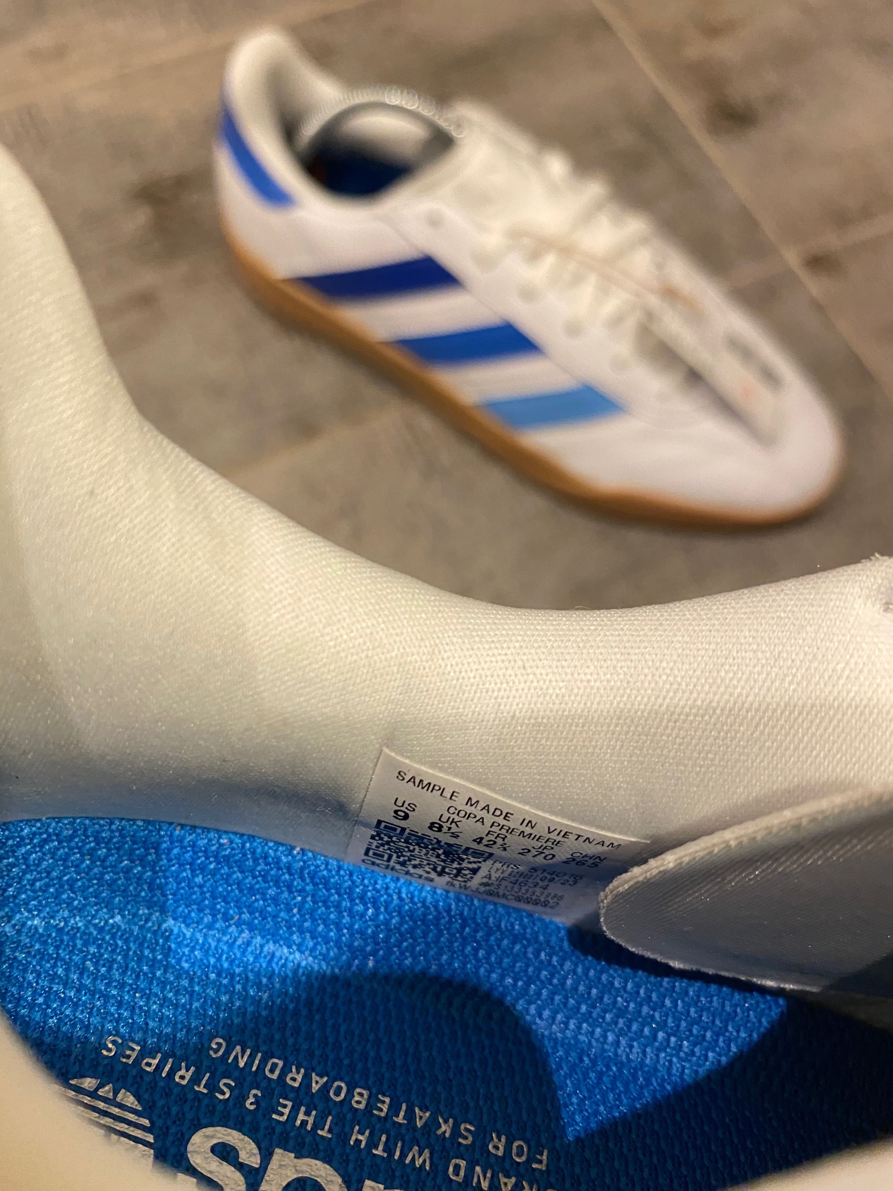NOWE Z METKĄ Adidasy 42 r 27 cm Copa Premiere buty spotrowe białe skòr