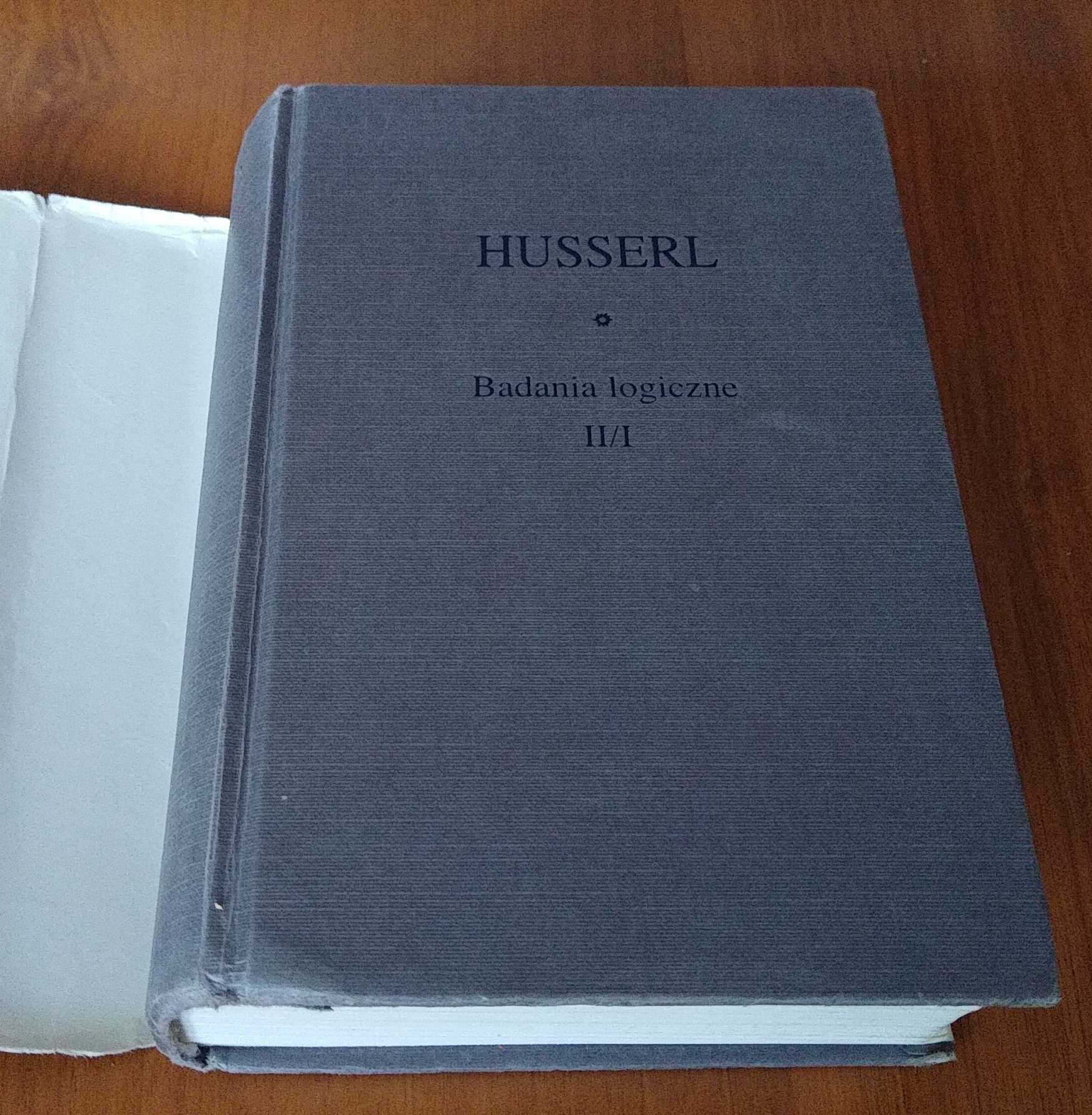 Badania logiczne dotyczące fenomenologii i teorii poznania 1 Husserl