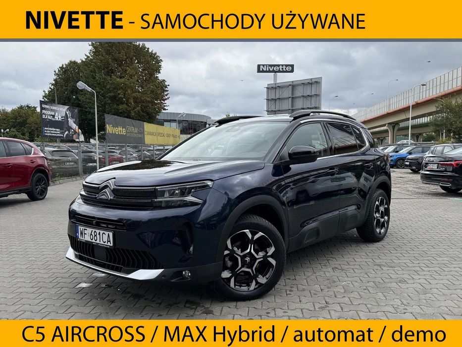 Citroën C5 Aircross 1.2 136KM * Hybryda * wersja MAX * automat * FV23% * Demo #36#