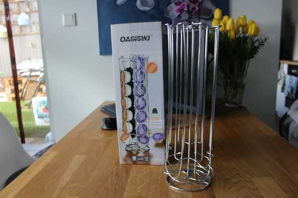 Stojak na kapsułki do kawy Kompatybilny Dolce Gusto Obrotowy 28szt