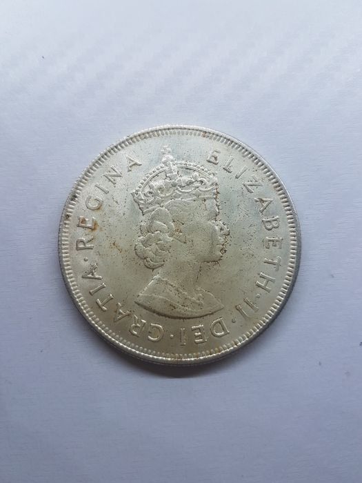 Do kolekcji - moneta ELIZABETH II gratia regina  1959 - srebro - one