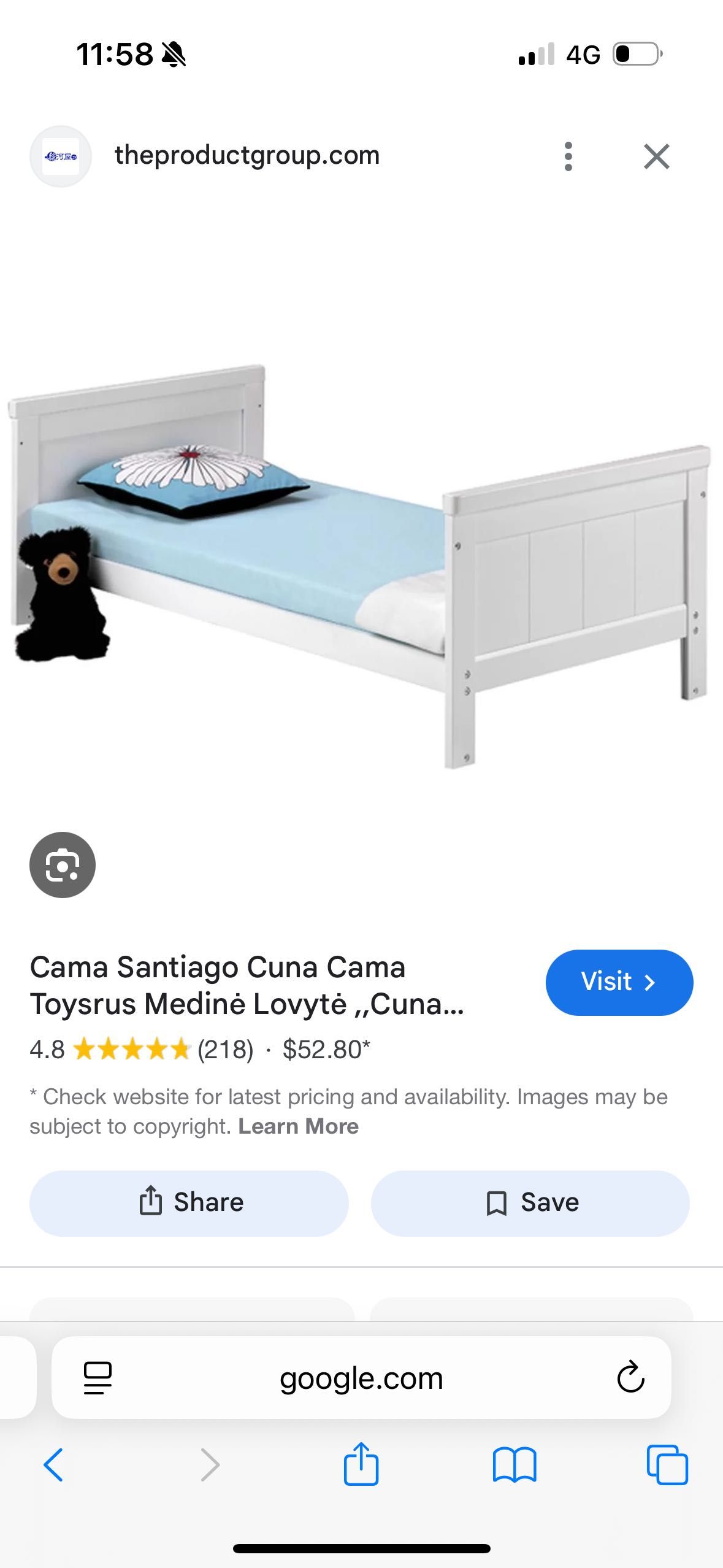 Mobília de quarto de bebé/criança