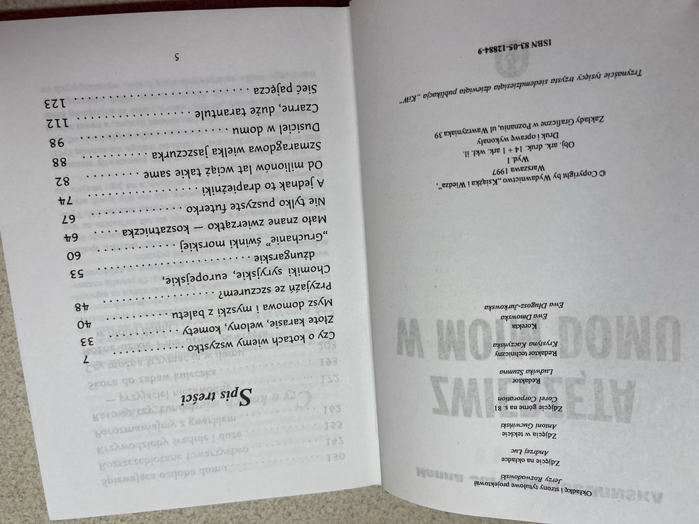Książka poradnik „Zwierzęta w moim domu” Hanna Jurczak-Gucwińska