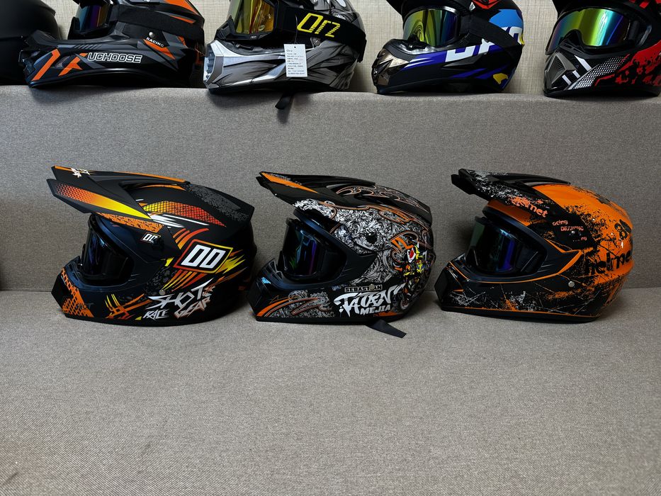 Мото шлем кроссовый ATV мотошлем эндуро