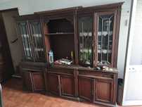 Movel de sala + mesa + cadeiras