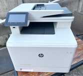 Лазерний кольоровий принтер, БФП 3в1 HP LaserJet M477fnw