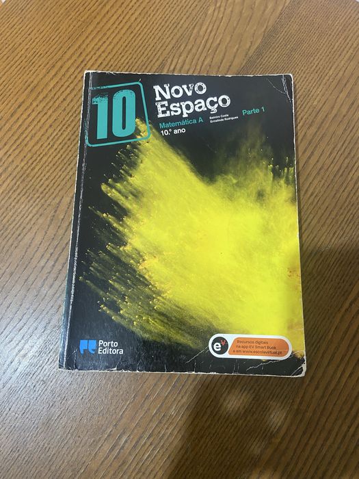 Manuais e caderno de atividades Matemática A 10 ano