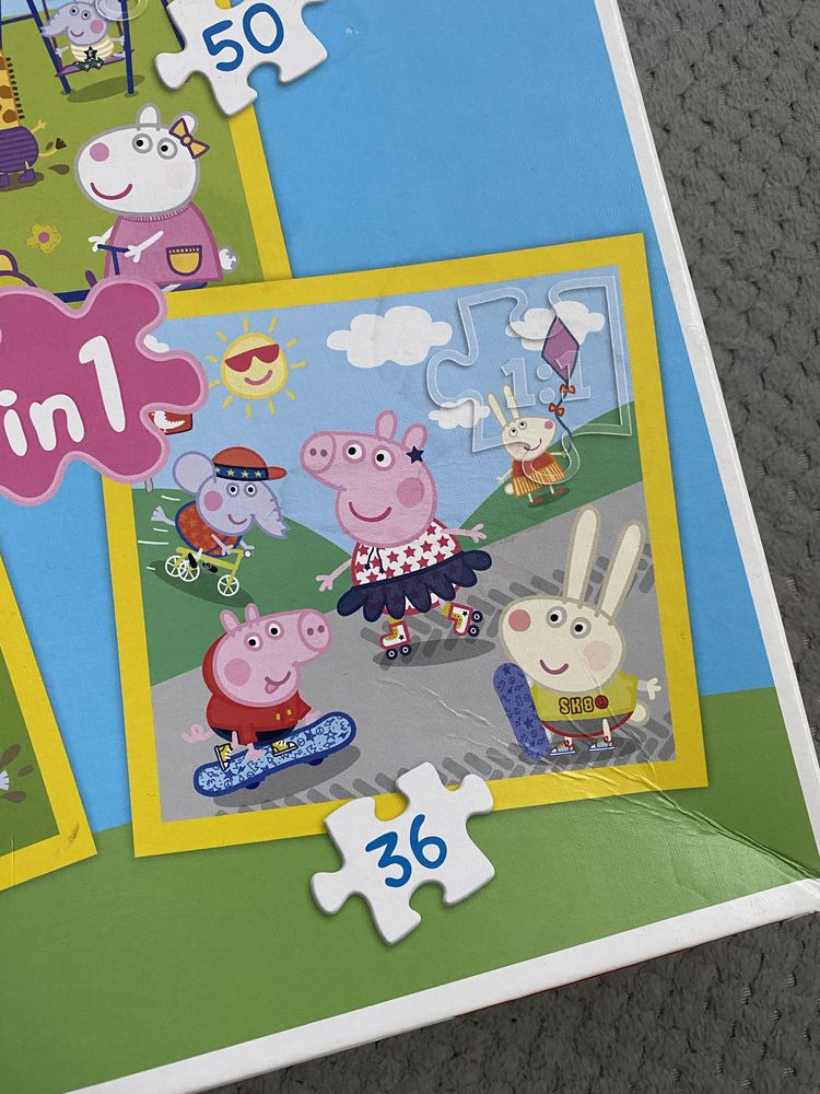 Puzzle trefl peppa pig swinka peppa