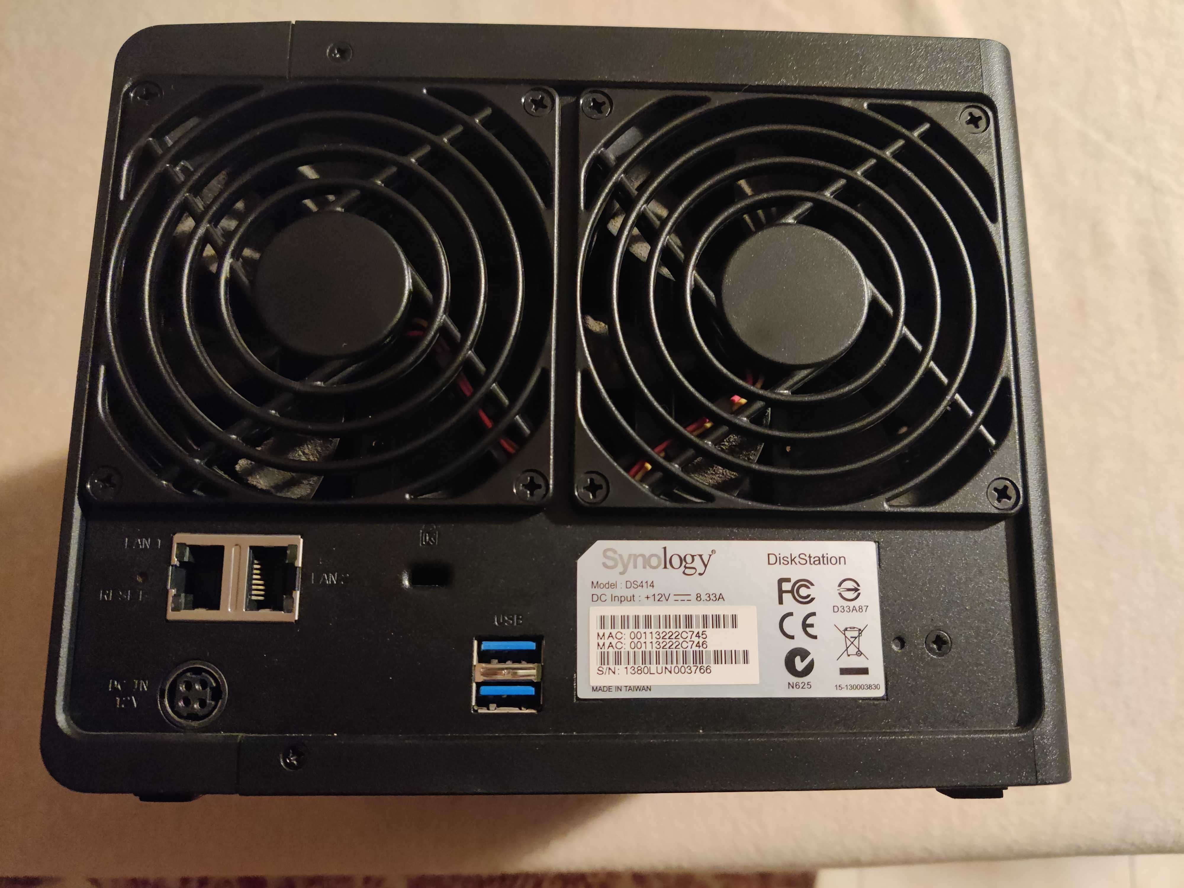 NAS - Synology DiskStation DS414