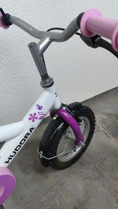Rowerek Hudora dla dziewczynki 3-4 lata stan bdb