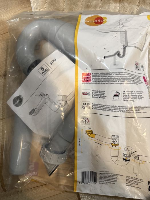 Syfon zlewozmywakowy