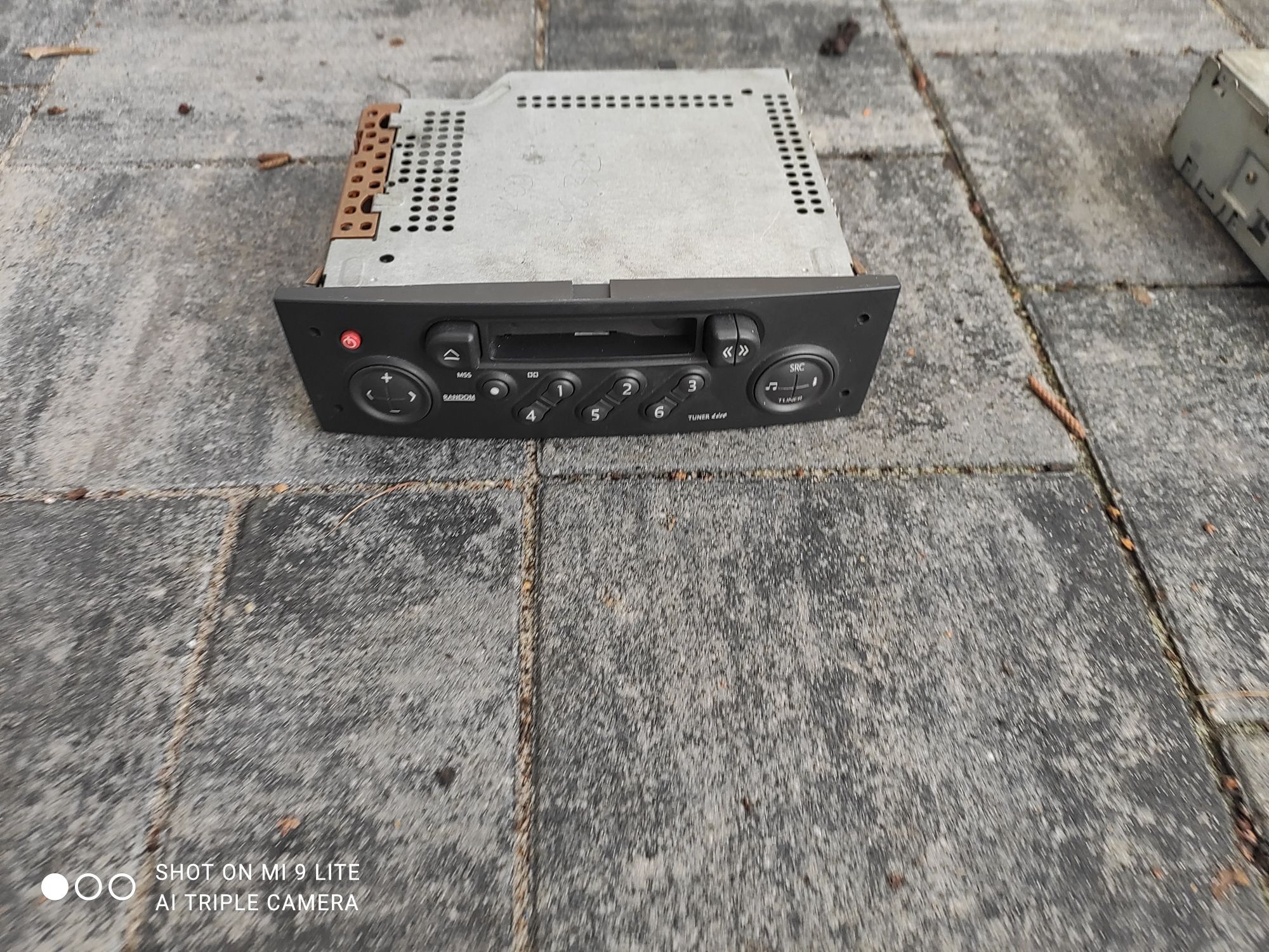 Radio Radioodtwarzacz Kaseta Renault Trafic 1 Din kod
