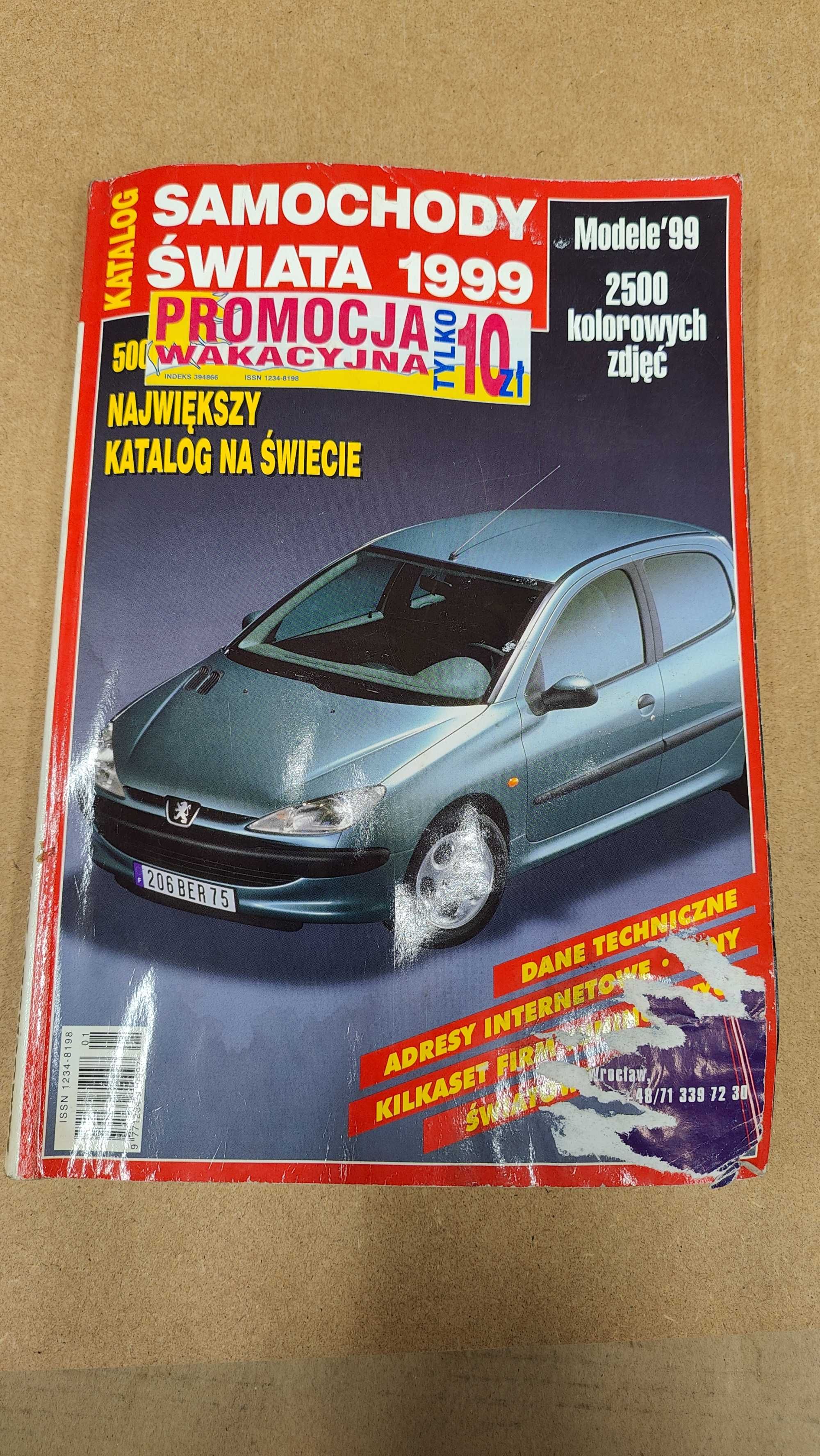 Katalog Samochody świata 1999