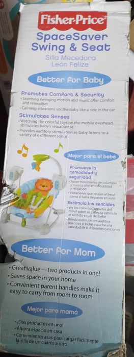 Huśtawka Fisher Price Precious Planet BlueSky T1457