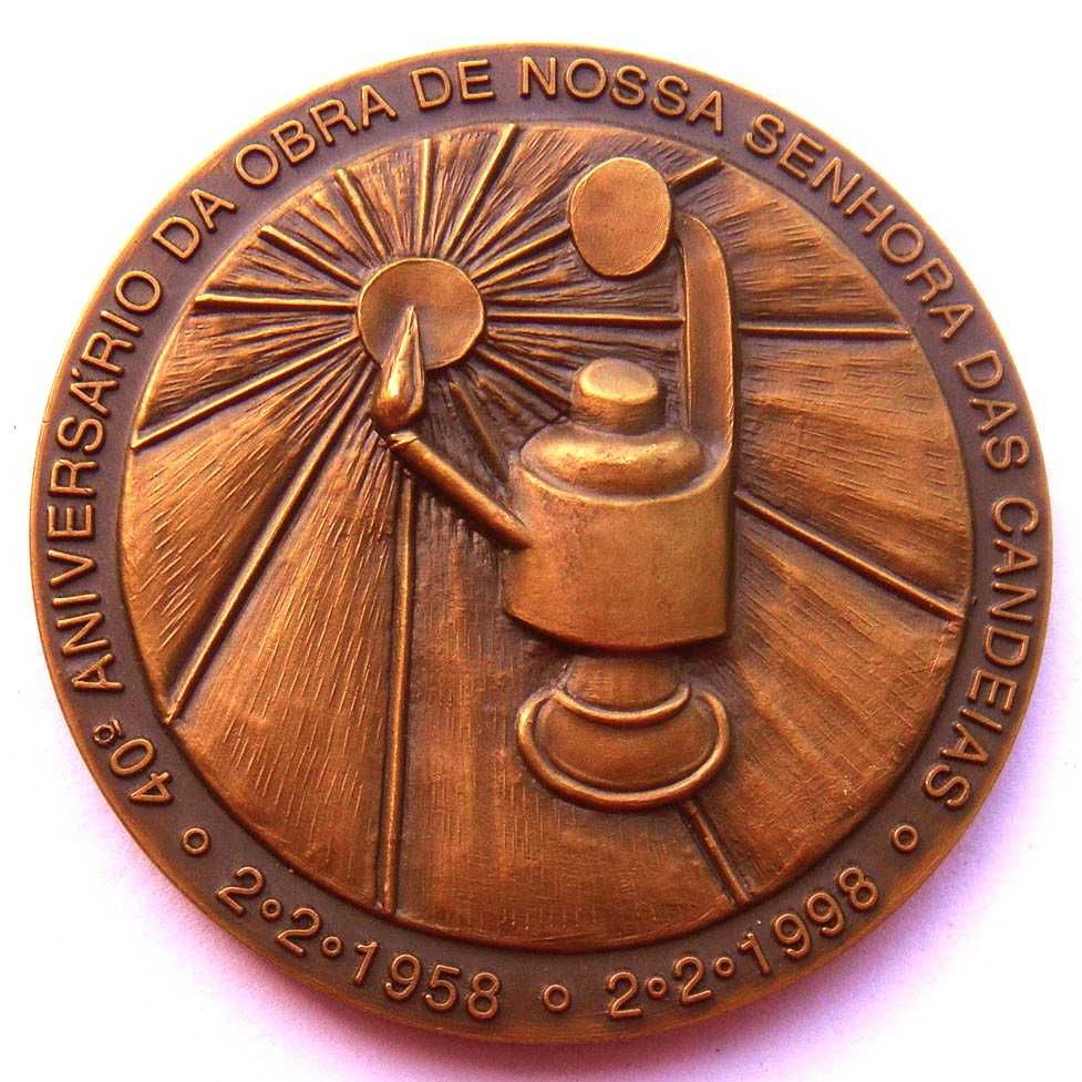 Medalha de Bronze 40 Aniversário da Obra de Nossa Senhora das Candeias