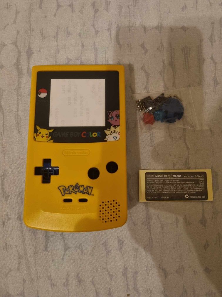 Gameboy color pokemon caixa