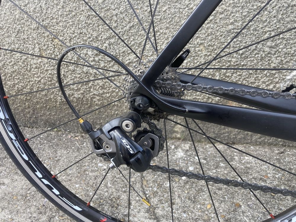 Bicicleta de carbono