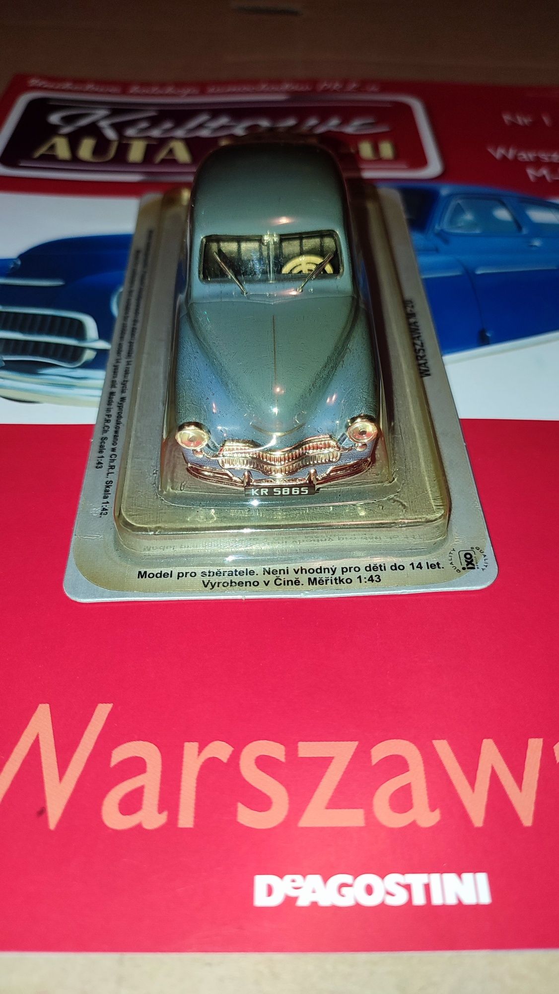 Model Warszawa M 20 DeAgostini 1/43