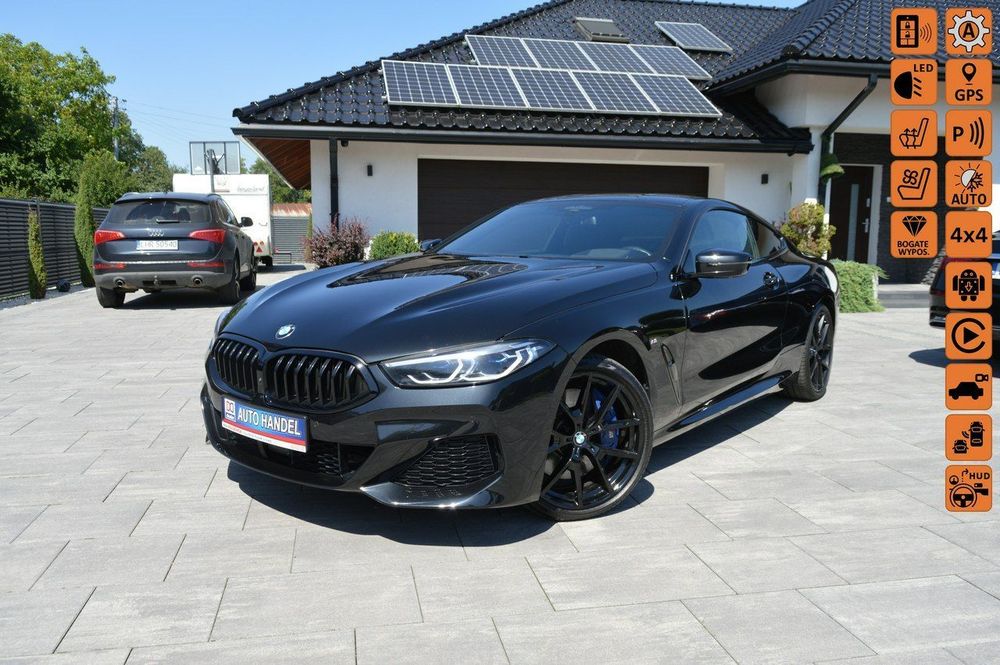 BMW Seria 8 3.0D M-Pro Xdrive Automat Bezwypadkowy Laser Harman Kardon ZAMIANA