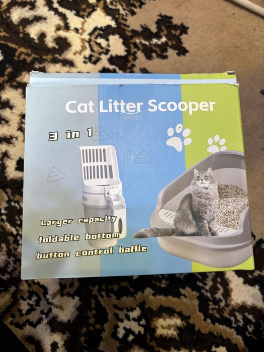 Савок контейнер для котячого туалету.