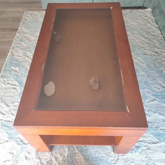 Mesa de centro em cerejeira
