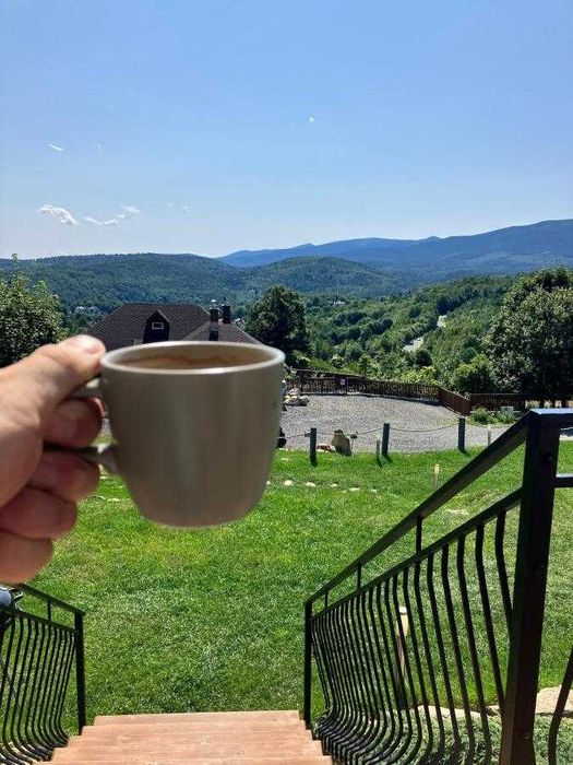 Domki w Szklarskiej Porębie z widokiem na panoramę gór