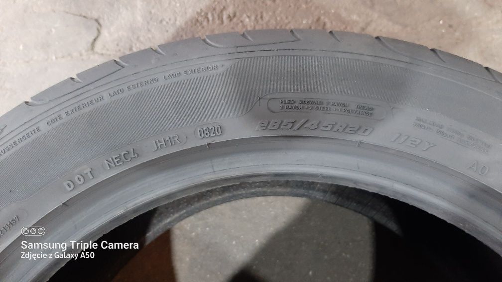 285/45R20 GoodYear Eagle F1 Lato 2 szt