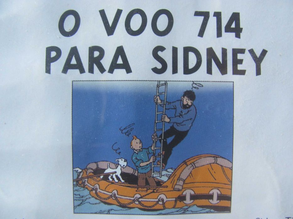 DVD - Tin Tim em O Voo 714 para Sidney