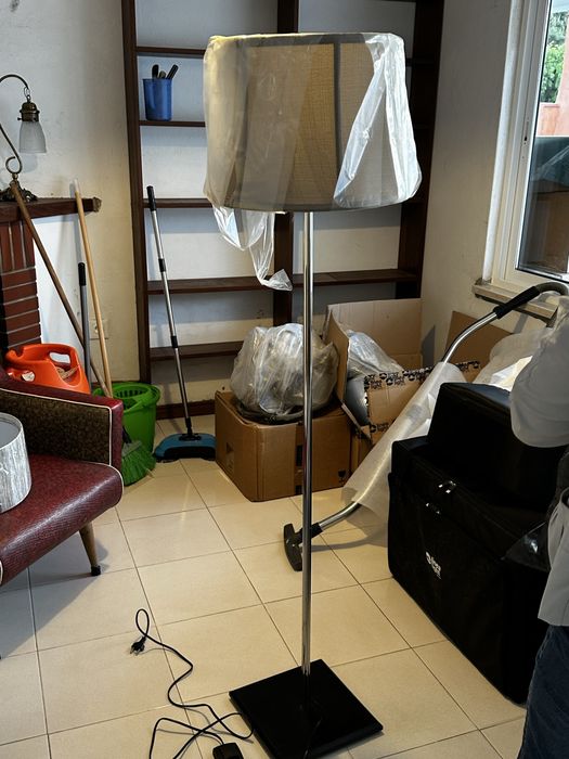 Candeeiro de pé retro