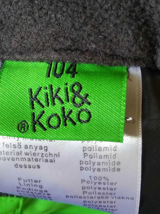 теплые зимние штаны полукомбинезона на ребенка рост 104