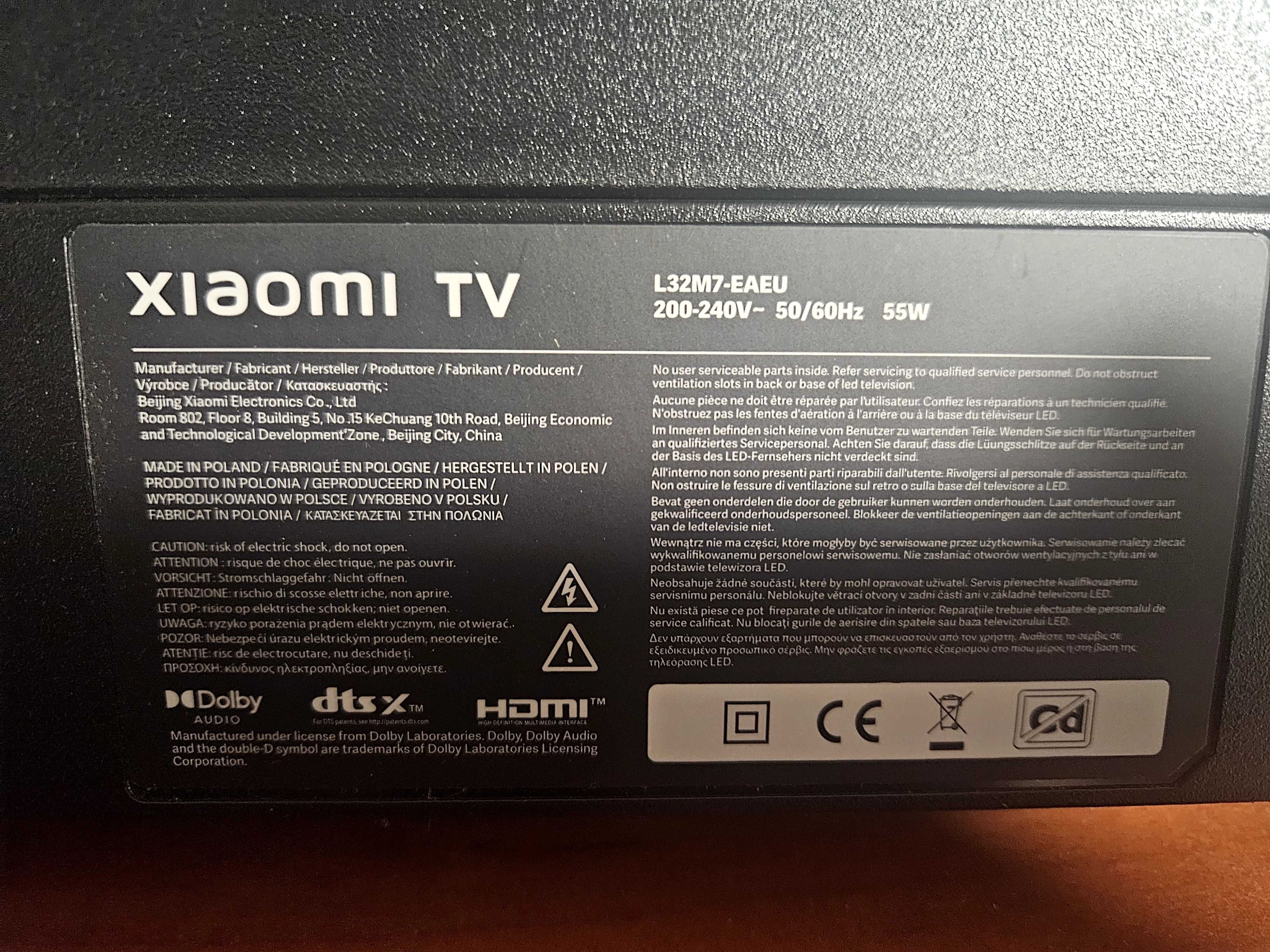 Телевізор Xiaomi Mi TV A2 32"