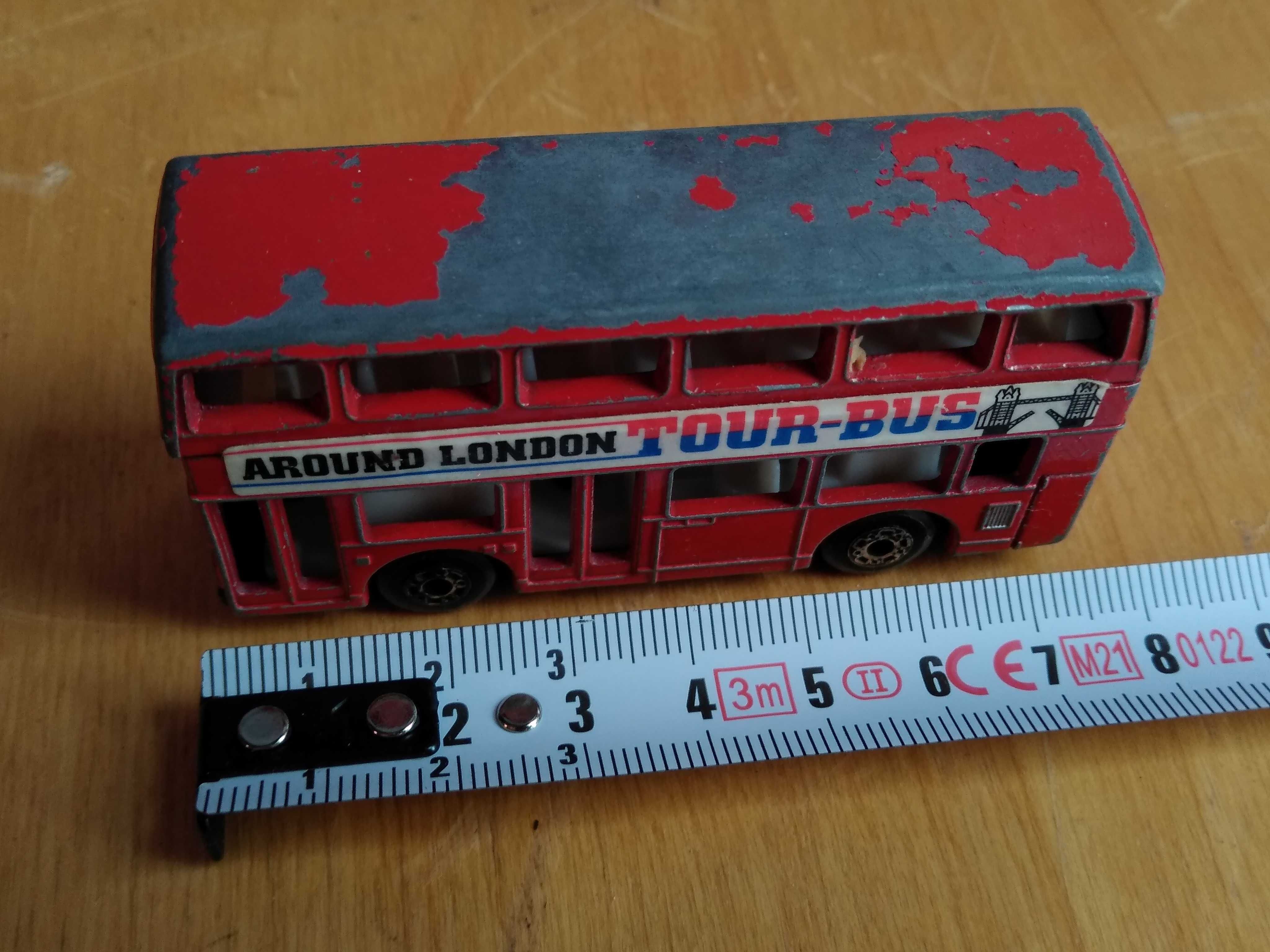 Stary Matchbox resorak autko London Bus Leyland Man model 1981