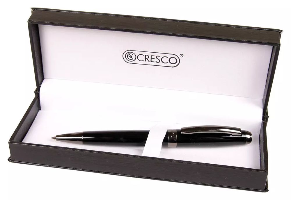 Długopis Symphony, czarny. Cresco