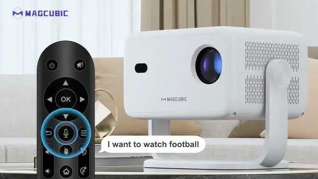 Проектор Magcubic L018 650ANSI 4K BT5.2 Wifi 6 Голос. пошук  Автофокус