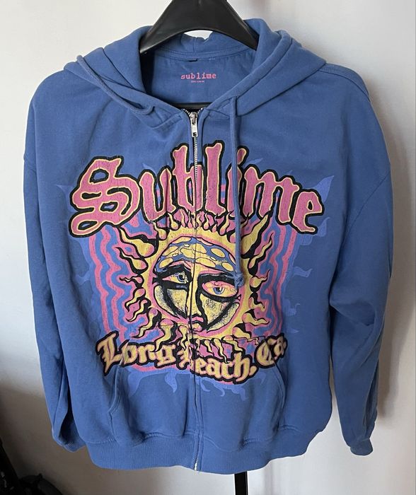Bluza z kapturem z nadrukiem Sublime